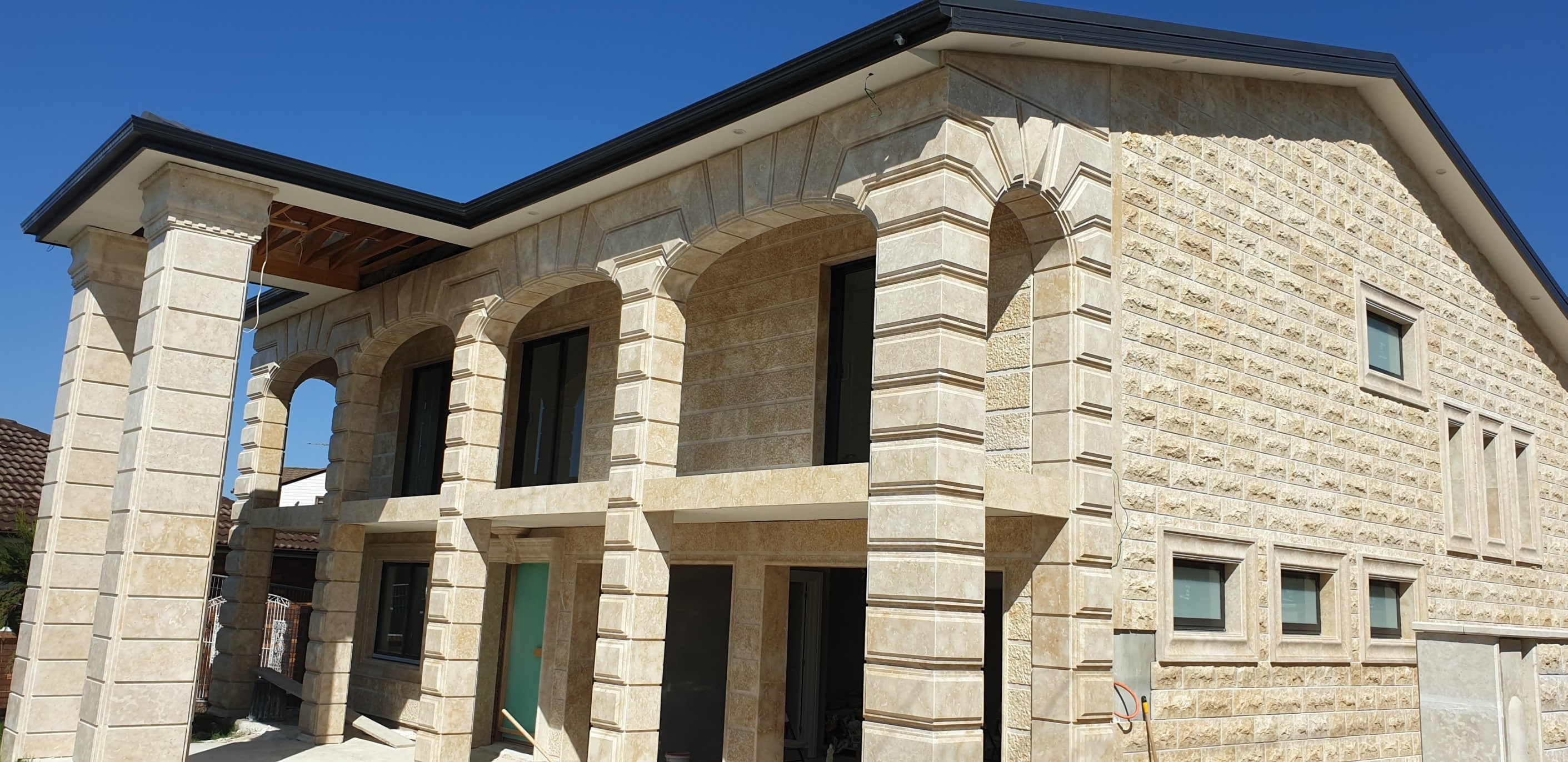 Building Stone Columns Sydney